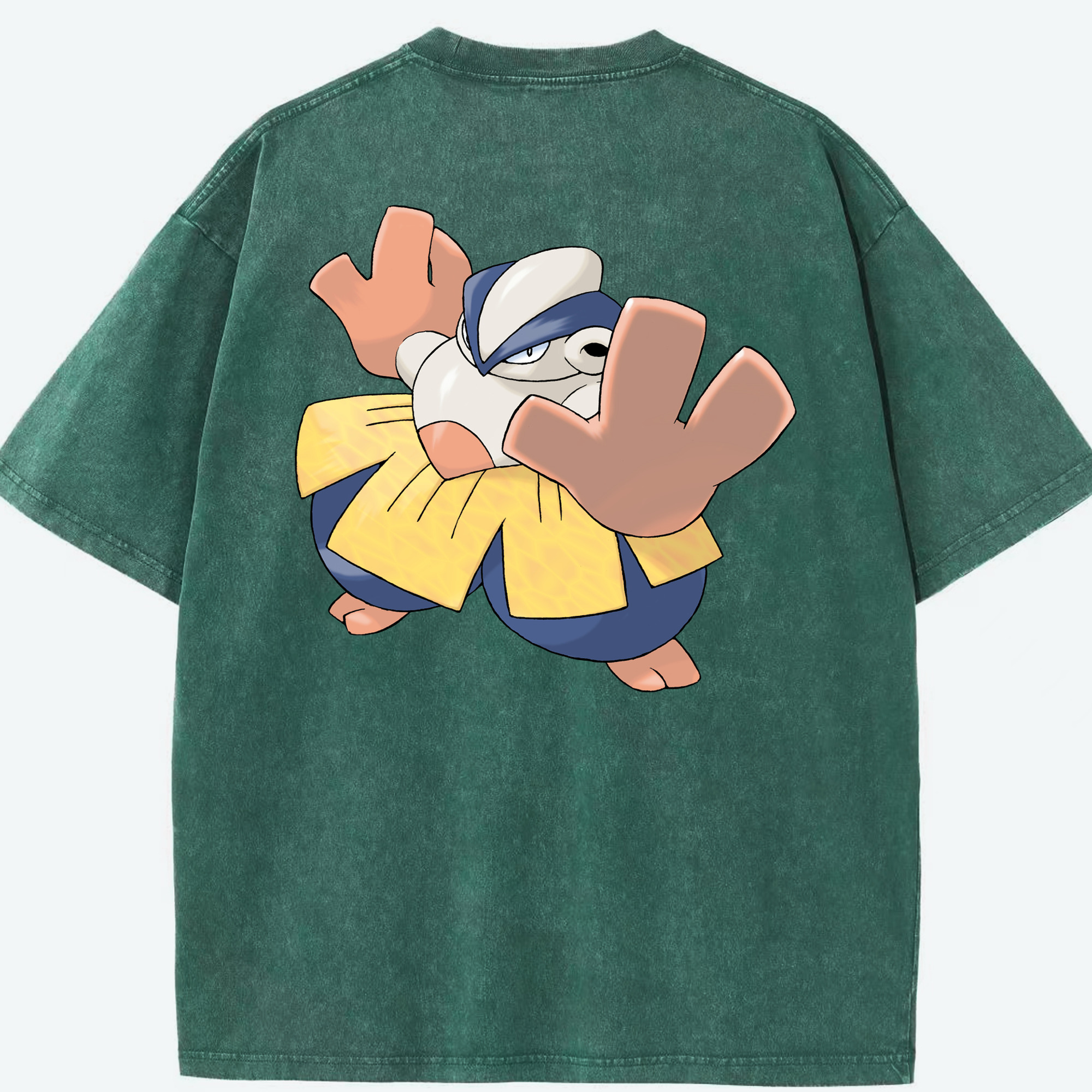 （画像用） ポケットモンスター Pokémon 綿100% ヴィンテージ風 半袖Tシャツ（背面プリント）